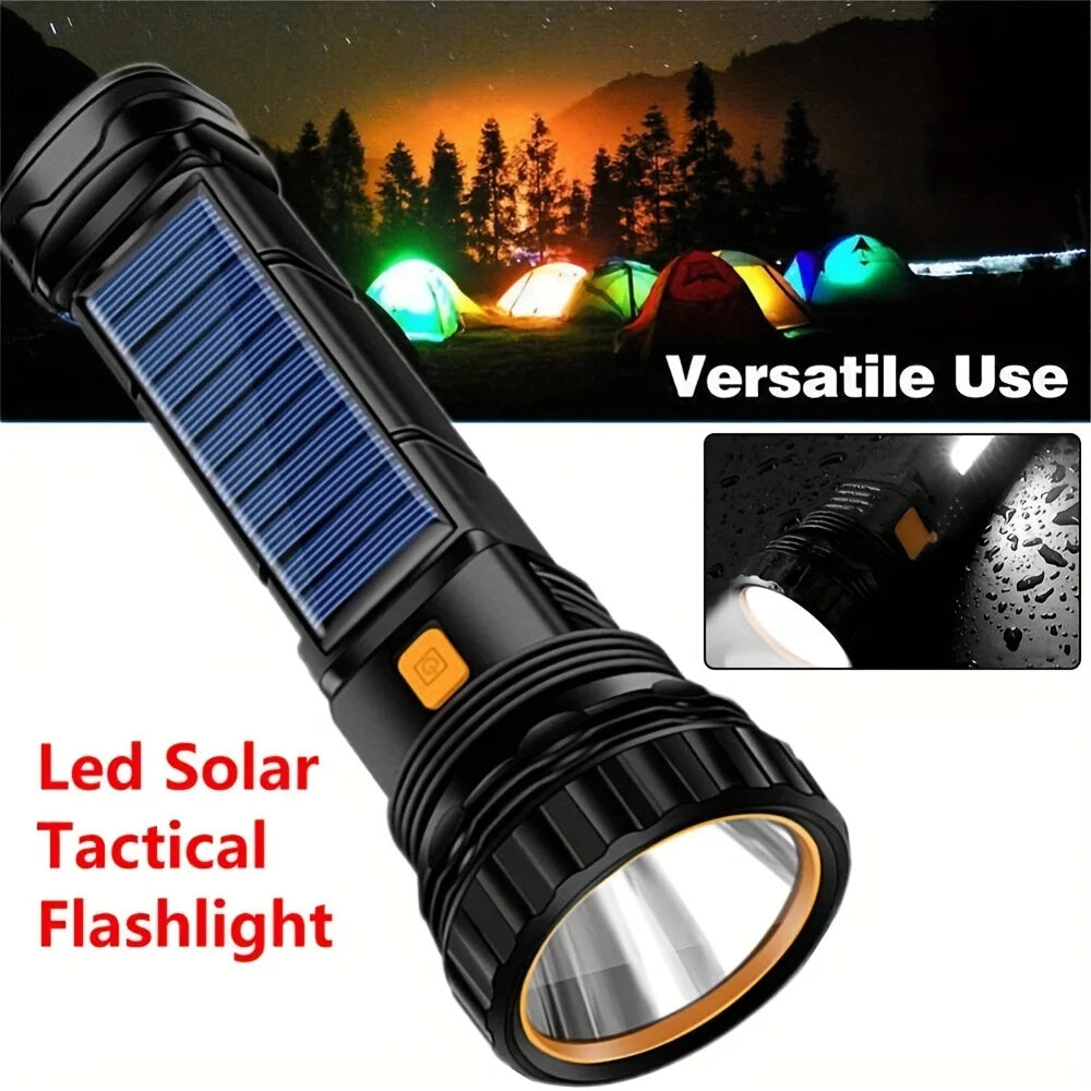 Pryzm Power - Solar Tactical Flashlight