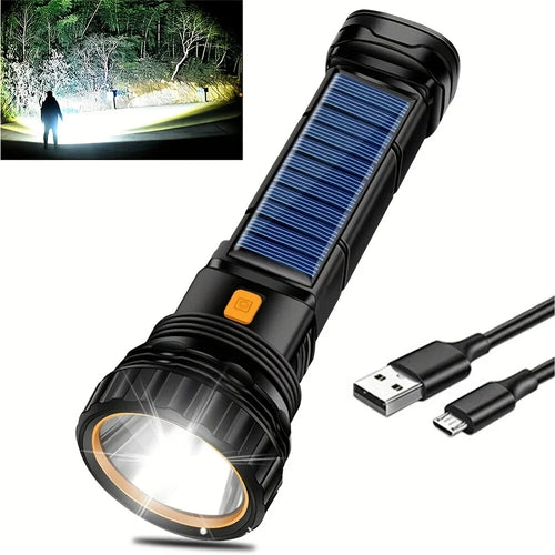 Pryzm Power - Solar Tactical Flashlight